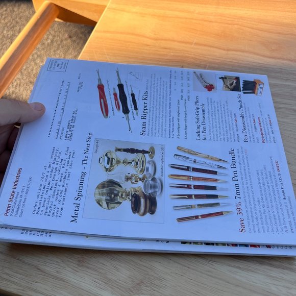 Lot of‎ 4 Issues of Penn State Industries Woodturning Magazine 2011-2012 Wood - Picture 9 of 9